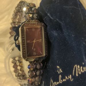 Danbary mint personalized Betty purple stone watch